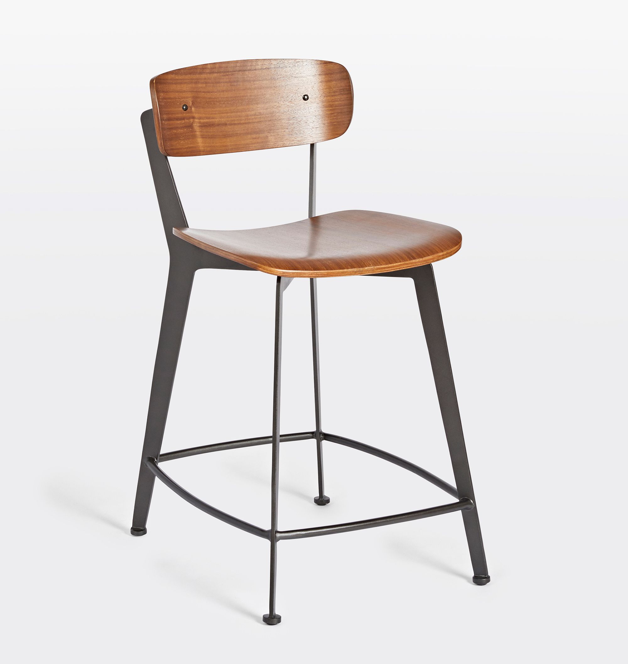Rejuvenation Rye Counter Stool