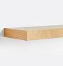 Open Box: Floating Wood Shelf with 2" Height, 8"D x 36"W - White Oak
