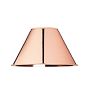 Nina 18in Cone Shade, Polished Copper