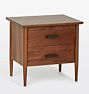 Shaw Walnut Nightstand, Bowman in Oil-Rubbed Bronze