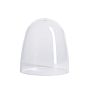 Haleigh Replacement Bell Shade, Clear - 8 inch