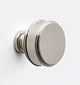 Ladd Cabinet Knob, Polished Nickel