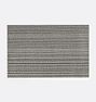 Chilewich Skinny Stripe Doormat, 18" x 28", Neutral