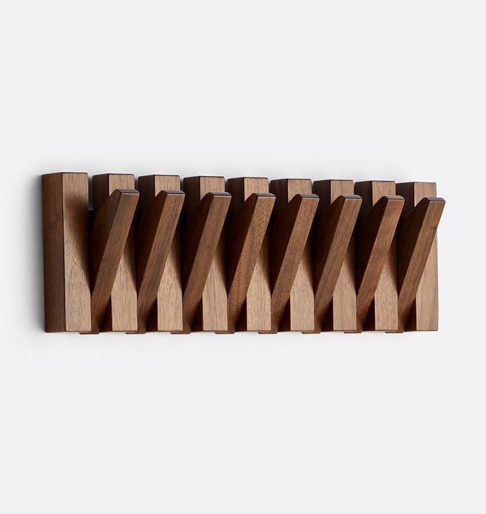 Eaton Hook Rack Walnut