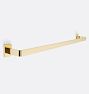 Yaquina 24" Towel Bar, Aged Brass