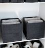 Felt Flex Bin, Set of 2