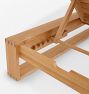 Polson Teak Outdoor Chaise