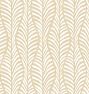 Block Print Leaves Peel &amp; Stick Wallpaper
