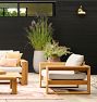 Polson Teak Outdoor Lounge Chair