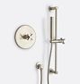 West Slope Pressure Balanced Dog Wash with Handshower, Brushed Nickel