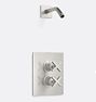 Yaquina Thermostatic Shower Set - Brushed Nickel