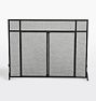 Classic Linear 2-Door Fireplace Screen