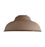 Carson Metal Dome Shade, 8" Width, Matte Mulberry