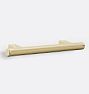 Allenglade Drawer Pull, 4" - Unlacquered Brass