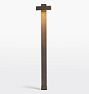 Hamlin Rectangle LED Path Light Sets, Bronze