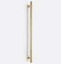 Open Box: Allenglade Appliance Pull, 18" - Unlacquered Brass