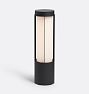 Walsh Solar Path Light, 22", Etched Cased White Glass - Oil Rubbed Bronze