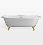 Duet Cast Iron Clawfoot Tub