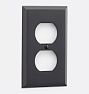 Lewis Single Duplex Outlet Switchplate