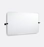 Meadows Frameless Wide Rectangle Pivot Mirror