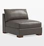 Sublimity Leather Armless Chair Sectional Component