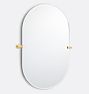 Trask Frameless Pill Pivot Mirror
