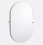 Yaquina Frameless Pill Pivot Mirror