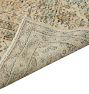 Vintage Allover Handknotted Gold Wool Rug - 9'11" x 7'1"