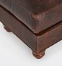Tarlow Leather Ottoman
