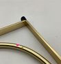 Open Box: Winona Shelf Bracket Set (8"), Set of 2 - Aged Brass