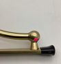 Open Box: Winona Shelf Bracket Set (8"), Set of 2 - Aged Brass
