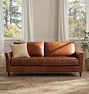 Hastings Leather Sofa, 70-102"