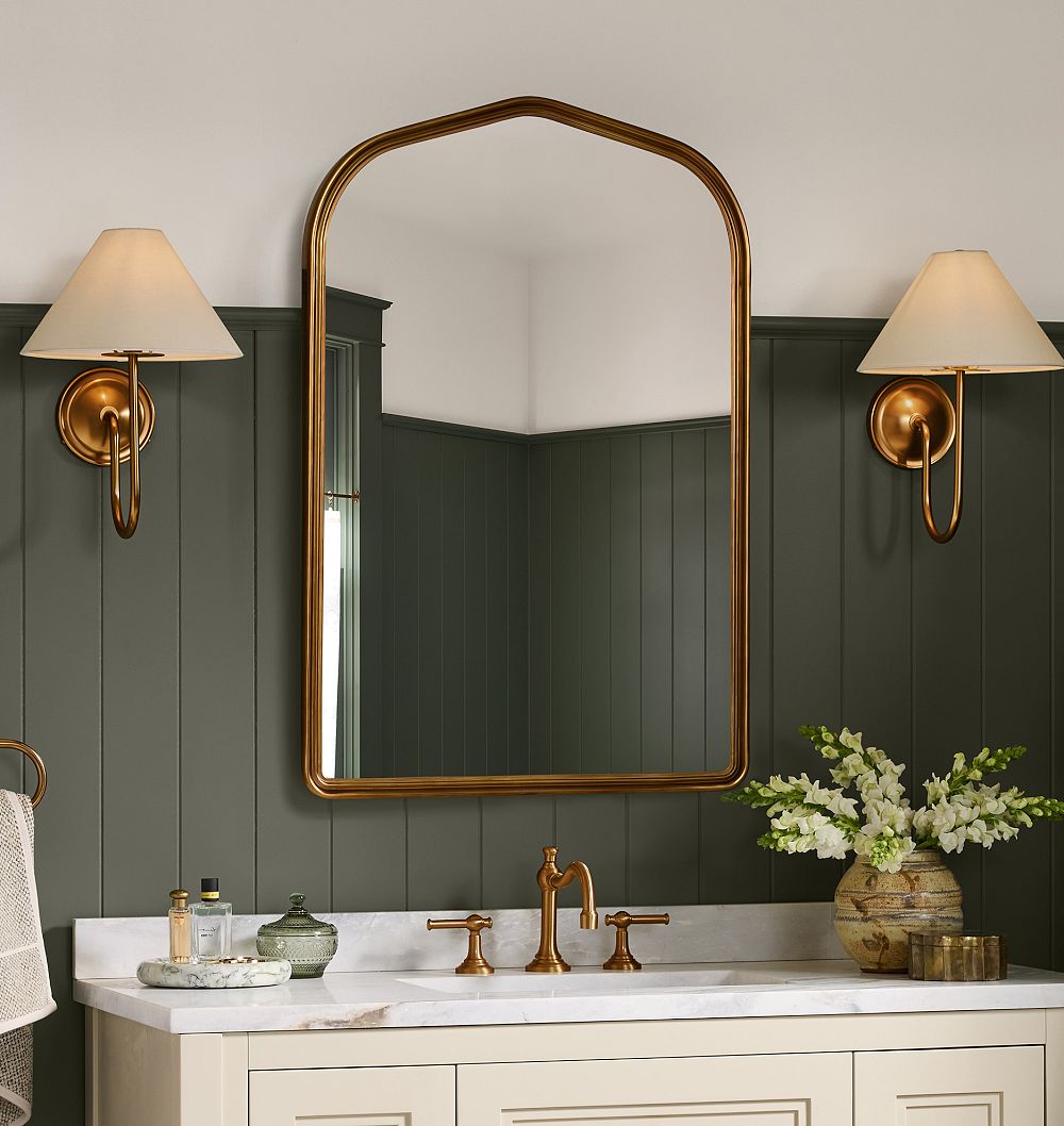 Howell Metal Frame Mirror by Rejuvenation
