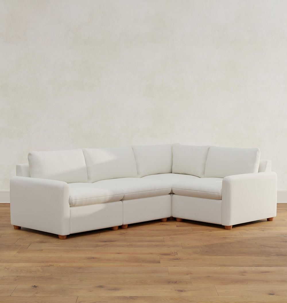 Roswell 4-Piece Modular Sectional Sofa by Rejuvenation