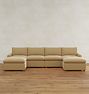 Roswell 6-Piece Double Ottoman Sectional Sofa