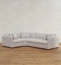 Wrenton 3-Piece Bench Cushion Arm Sofa with Wedge Corner