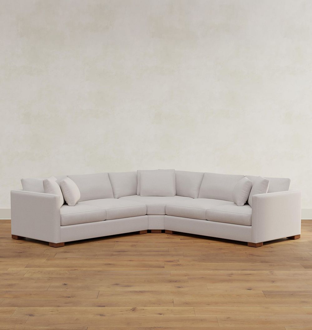 Wrenton 3-Piece Double Sofa with Wedge Corner by Rejuvenation