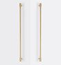 Allenglade Door Pull, 36" - Single - Unlacquered Brass