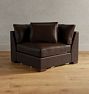 Wrenton Leather Corner Sectional Component, Classic - Hollis Cocoa