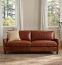 Vailer Leather Sofa, 86-100"