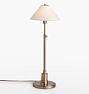Open Box: Mapleton Table Lamp - Antique Brass, White Shade