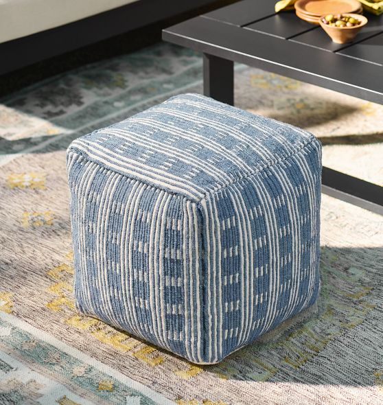 Indoor/Outdoor Pouf | Rejuvenation