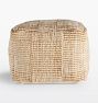 Interlaced Woven Pouf