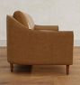 Luisa Leather Sofa, 72-96"