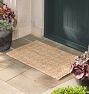 Woven Diamond Jute Doormat