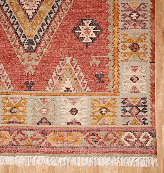 Vintage Hand-Knotted Turkish Rug - 5' x 8' | Rejuvenation