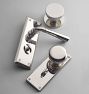 Tumalo Round Interior Door Hardware Tube Latch Set With Knob