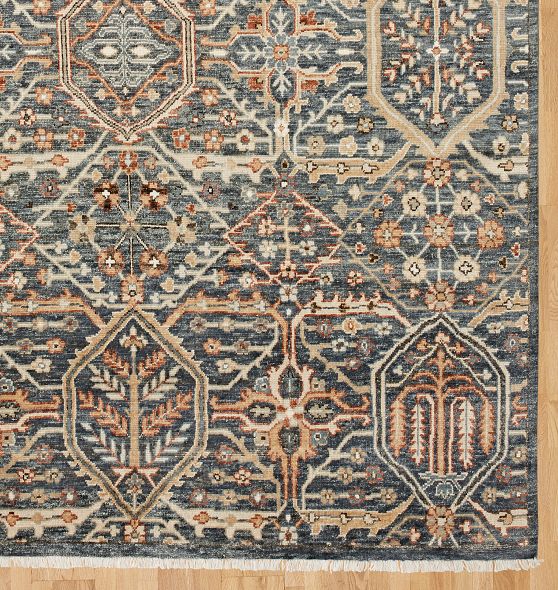 Vintage Hand-Knotted Turkish Rug - 5' x 8' | Rejuvenation