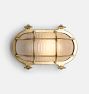 Seabeck Oval-Caged Bulkhead Sconce