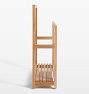 Adela Teak Standing Towel Rack